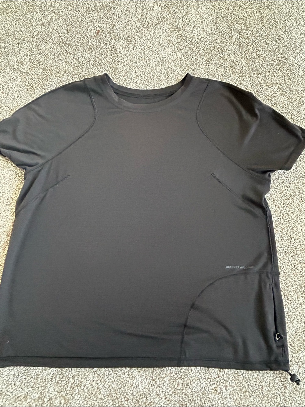 Lulu Lemon Cinch hiking top.